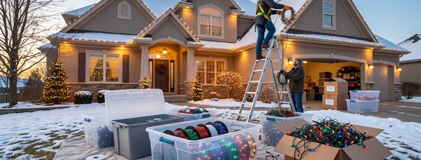 What Happens to Your Christmas Lights After the Holidays Installation, Removal & Storage